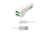 AUTO PUNJAČ IPHONE 2X USB