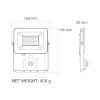 LED REFLEKTOR SA SENZOROM 30W