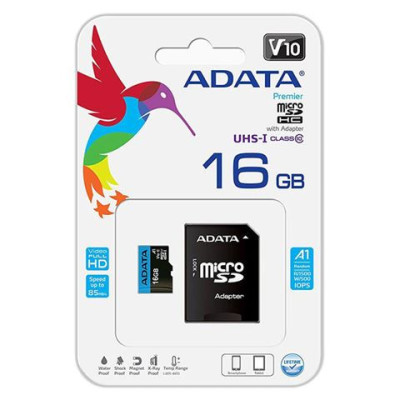 MEM SD MICRO 16GB CL10 AD