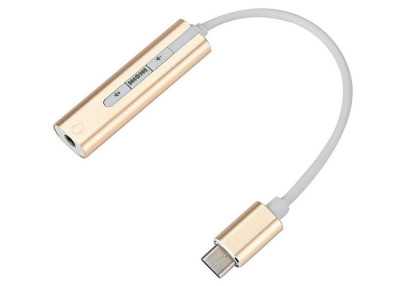 Type-C na Audio adapter HY-USBC30