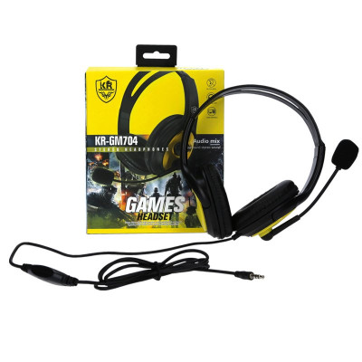 SLUŠALICE KR-GM704 ŽUTE