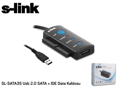 KABAL SL-SATA35 Usb 2.0 SATA + IDE Data Kabel