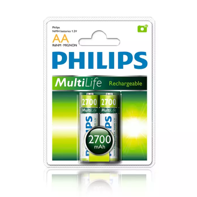 BATERIJE 2XAA 2700mAh